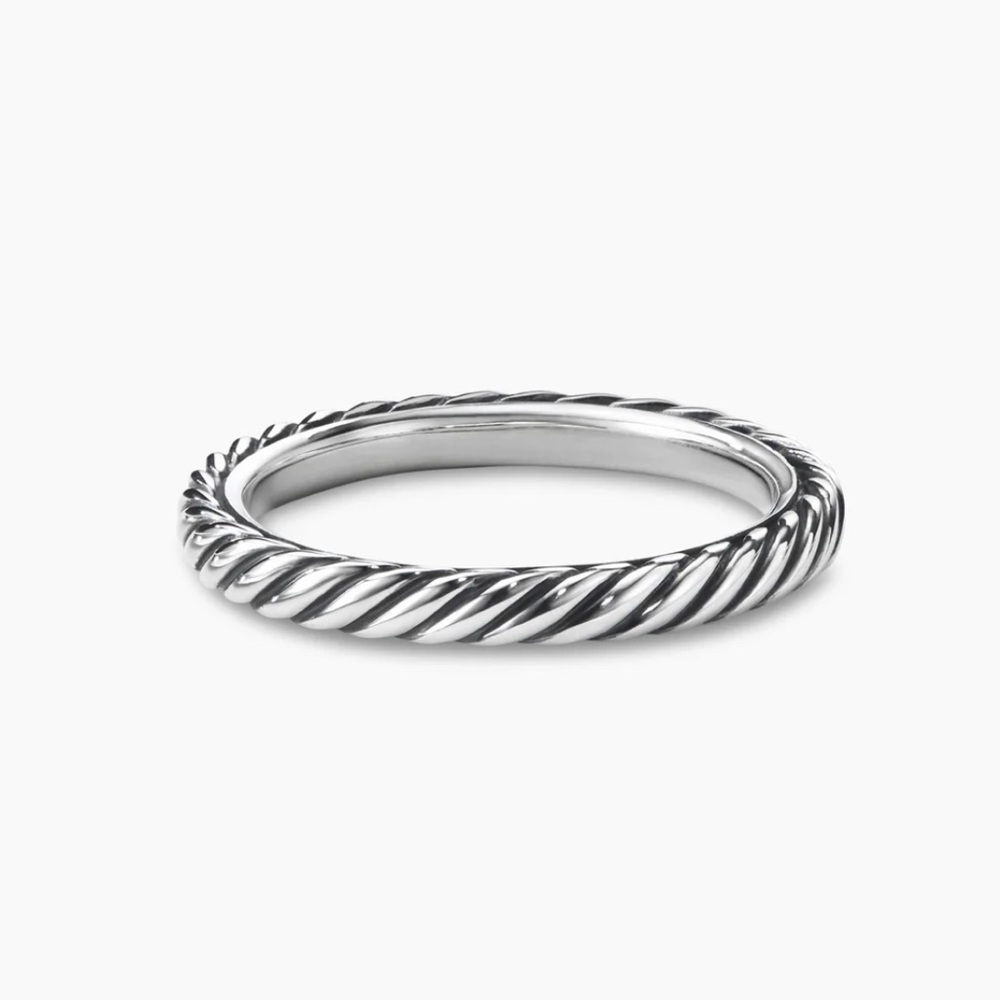 David Yurman Cable Collectibles Sterling Silver Ring